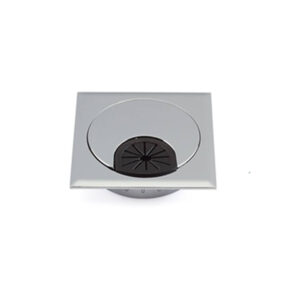 جاکابلی فلزی مربع قطر 60 کروم