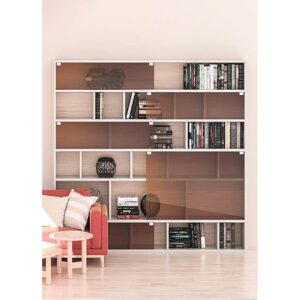 پروفیل ریل بالا جهت  2 درب Decorative شیشه کد 11120 سایز 3 متری سیلور